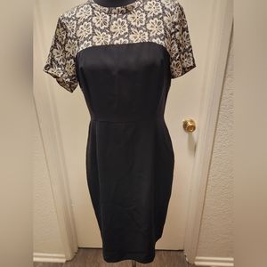 Black and silver dress